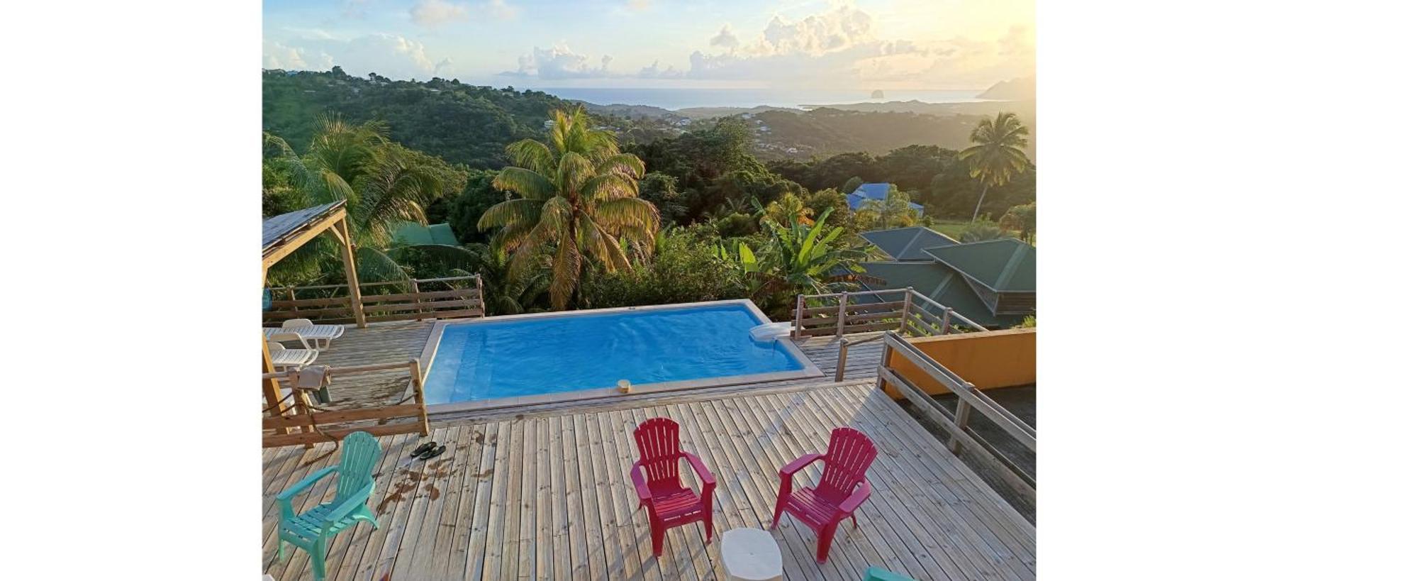 Villa Cosaroe 6-14 Pers Piscine Et Superbe Vue Mer Panoramique Riviere-Salee Exterior photo
